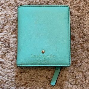 Kate spade wallet in Tiffany blue/teal
